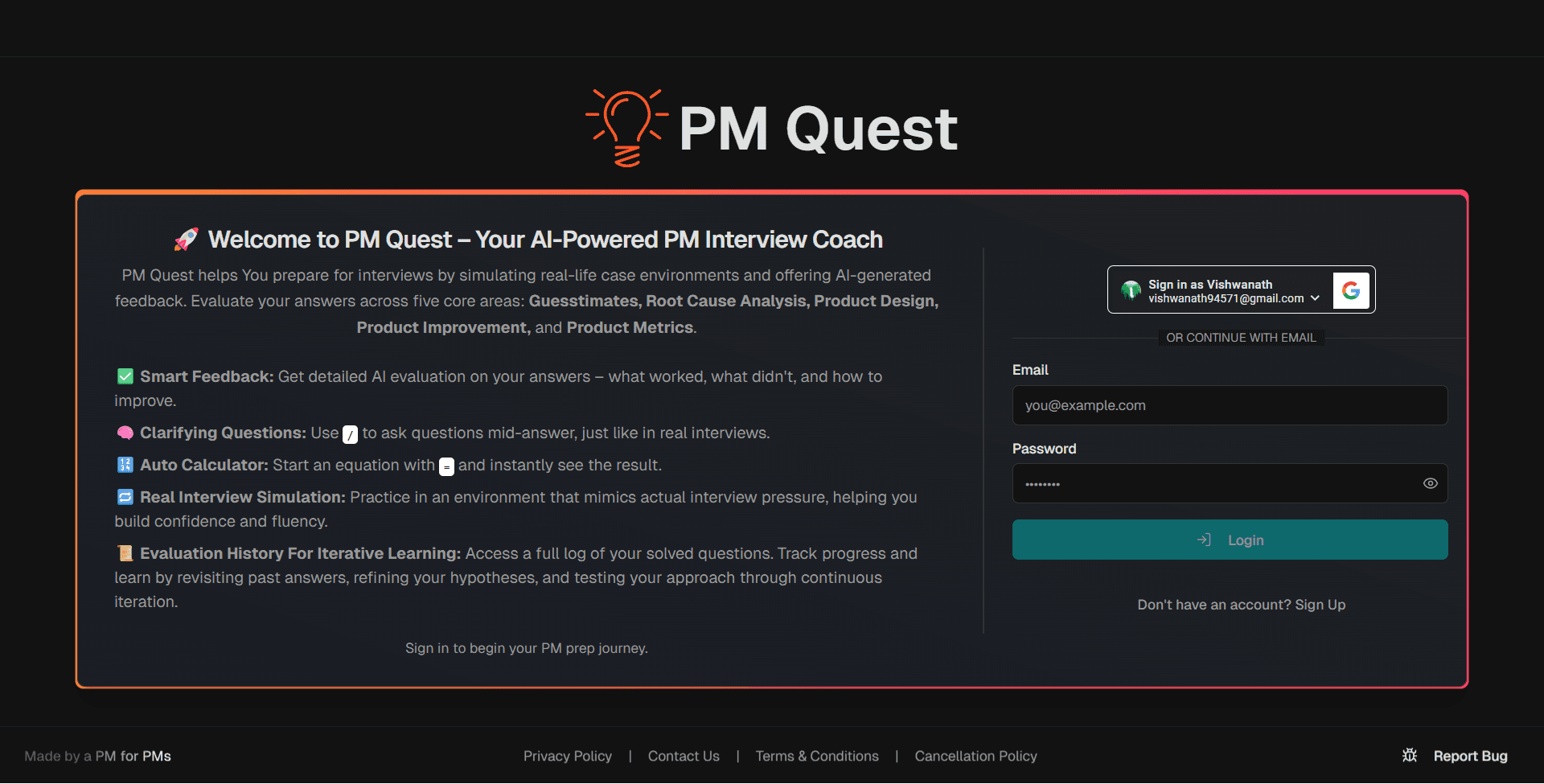 PM Quest